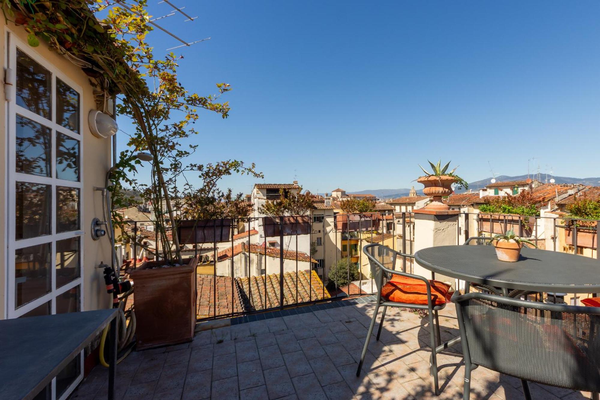 Borgo Tegolaio Terrace Lägenhet Florens Exteriör bild