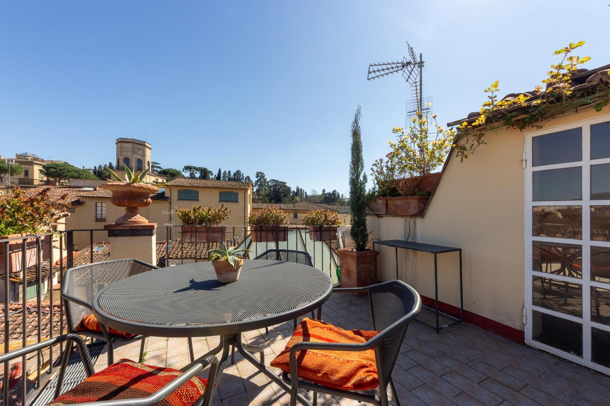 Borgo Tegolaio Terrace Lägenhet Florens Exteriör bild