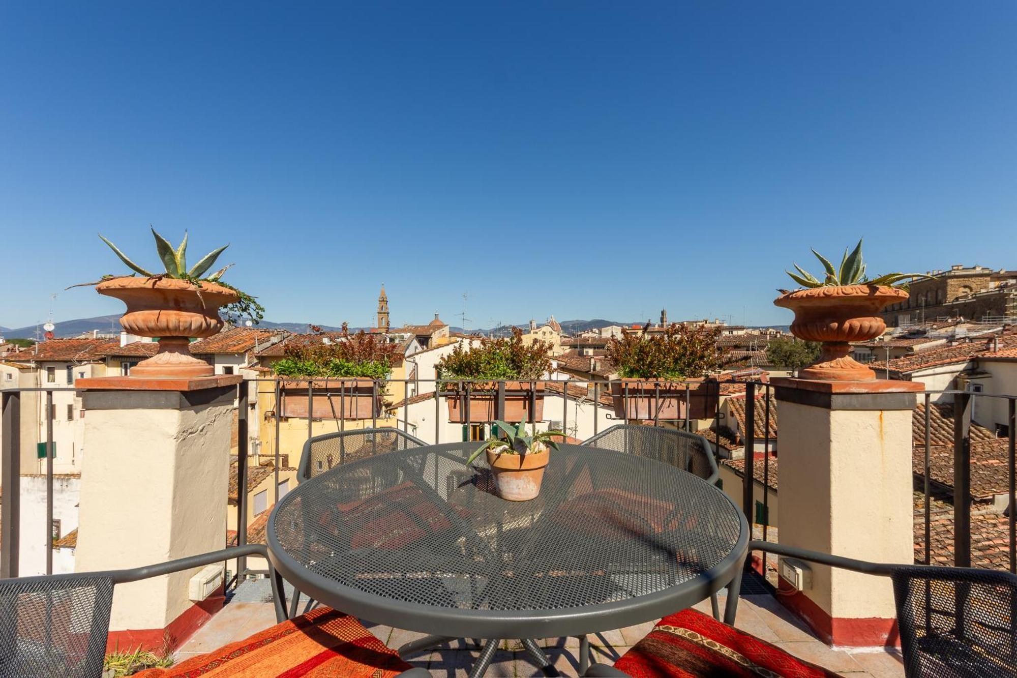Borgo Tegolaio Terrace Lägenhet Florens Exteriör bild