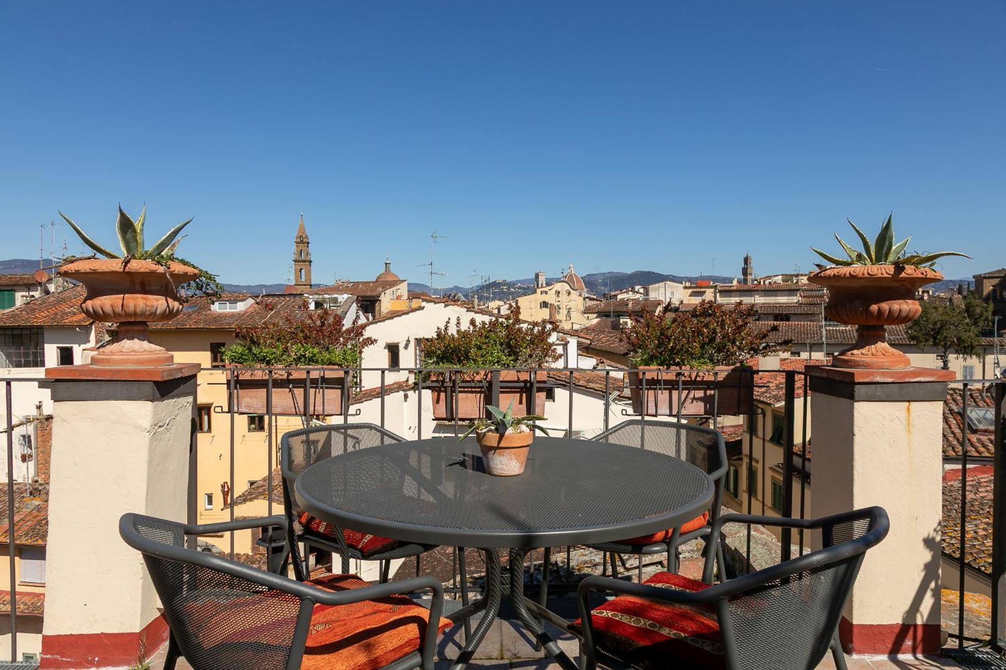 Borgo Tegolaio Terrace Lägenhet Florens Exteriör bild