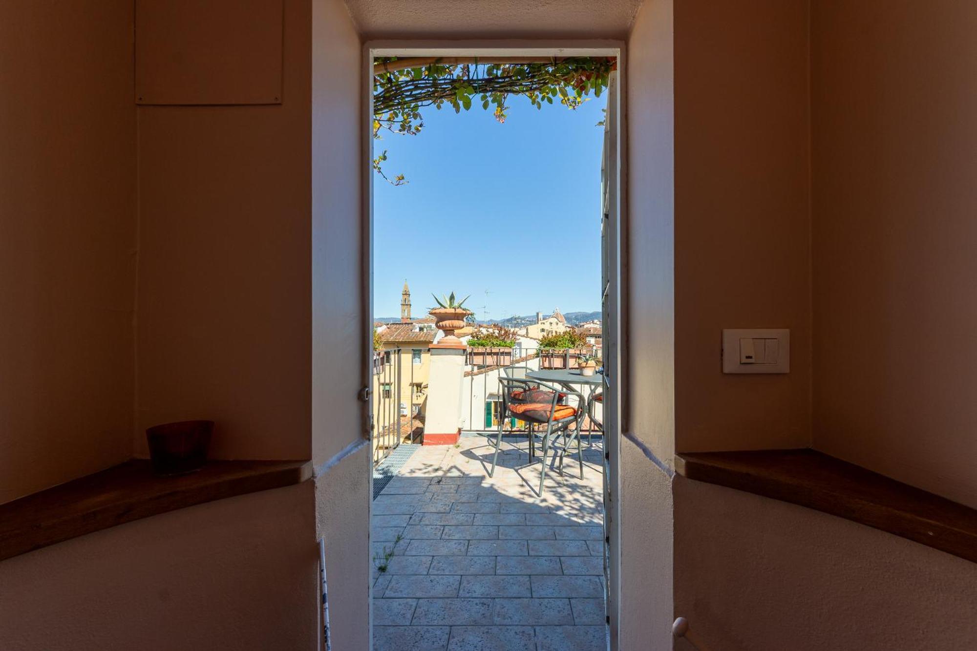 Borgo Tegolaio Terrace Lägenhet Florens Exteriör bild